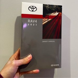 [Brand New] Toyota 2021 RAV4 Owner’s Manual